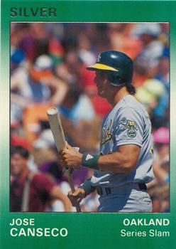1991 Star Silver #117 Jose Canseco Front