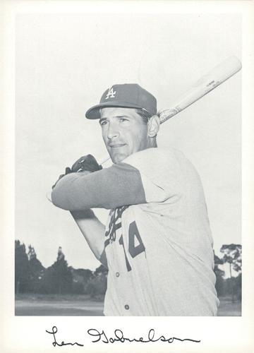 1969 Danny Goodman Los Angeles Dodgers Set C #NNO Len Gabrielson Front