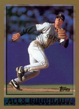 1998 Topps #504 Alex Rodriguez Front