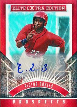 2015 Panini Elite Extra Edition - Autographed Prospects #192 Victor Robles Front
