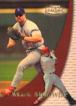 2000 Topps Gold Label - Class 2 #25 Mark McGwire Front