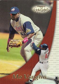 2000 Topps Gold Label - Class 2 #36 Mo Vaughn Front
