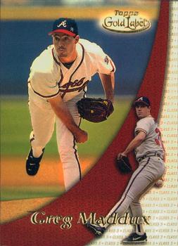 2000 Topps Gold Label - Class 3 #2 Greg Maddux Front