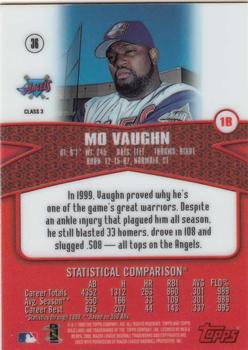 2000 Topps Gold Label - Class 3 #36 Mo Vaughn Back