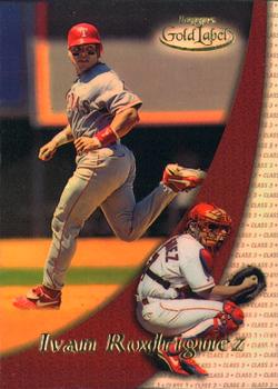 2000 Topps Gold Label - Class 3 #69 Ivan Rodriguez Front