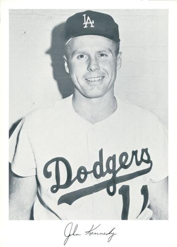 1966 Danny Goodman Los Angeles Dodgers Set C #NNO John Kennedy Front