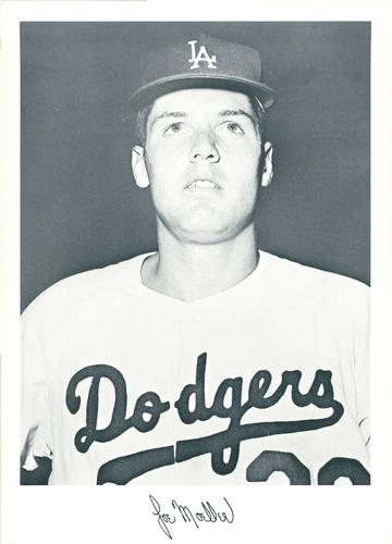 1966 Danny Goodman Los Angeles Dodgers Set C #NNO Joe Moeller Front