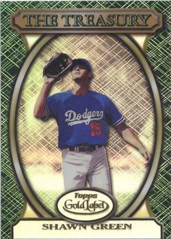 2000 Topps Gold Label - The Treasury #T13 Shawn Green  Front