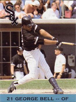 1993 Kodak Chicago White Sox #21 George Bell Front