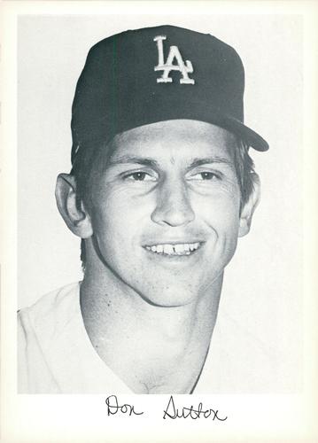 1973 Danny Goodman Los Angeles Dodgers #NNO Don Sutton Front