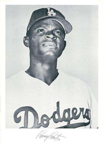 1970 Danny Goodman Los Angeles Dodgers Set E #NNO Manny Mota Front