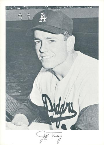 1969 Danny Goodman Los Angeles Dodgers Set E #NNO Jeff Torborg Front