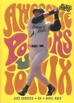 2000 UD Ionix - Awesome Powers #AP13 Jose Canseco  Front