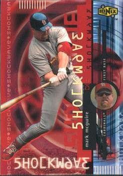2000 UD Ionix - Shockwave #S1 Mark McGwire  Front