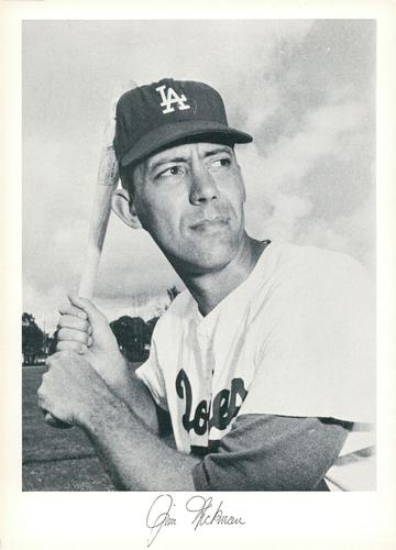 1967 Danny Goodman Los Angeles Dodgers Set F #NNO Jim Hickman Front