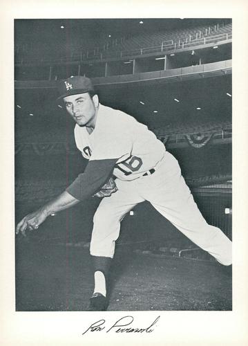 1967 Danny Goodman Los Angeles Dodgers Set F #NNO Ron Perranoski Front