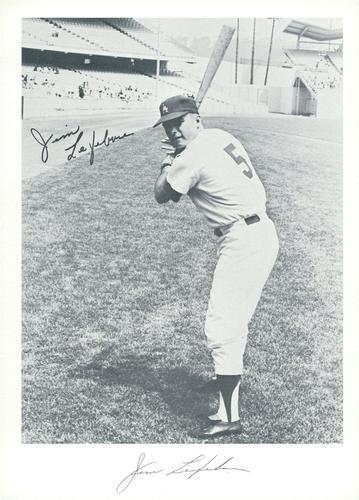1969 Danny Goodman Los Angeles Dodgers Set D #NNO Jim Lefebvre Front