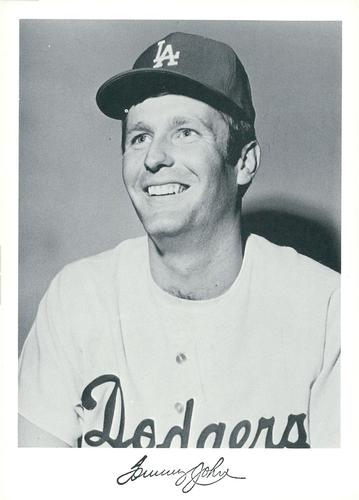 1972 Danny Goodman Los Angeles Dodgers Set C #NNO Tommy John Front