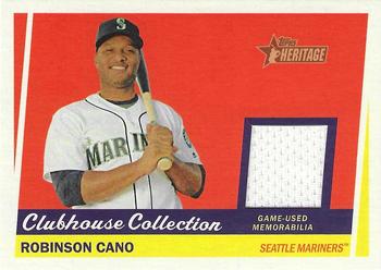 2016 Topps Heritage - Clubhouse Collection Relics #CCR-RC Robinson Cano Front