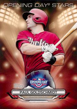 2016 Topps Opening Day - Opening Day Stars #ODS-3 Paul Goldschmidt Front