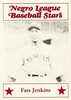 1986 Fritsch Negro League Baseball Stars #113 Fats Jenkins Front