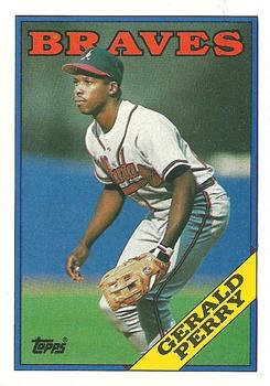 1988 Topps #39 Gerald Perry Front