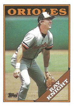 1988 Topps #124 Ray Knight Front