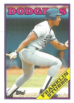 1988 Topps #198 Franklin Stubbs Front