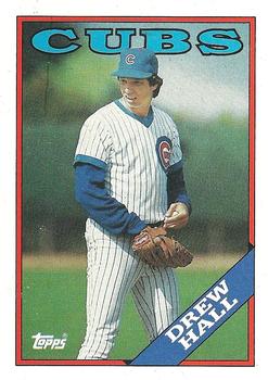 1988 Topps #262 Drew Hall Front