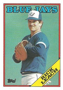 1988 Topps #323 Rick Leach Front