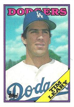 1988 Topps #367 Tim Leary Front