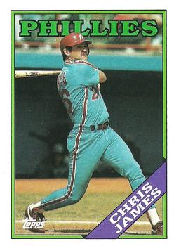 1988 Topps #572 Chris James Front
