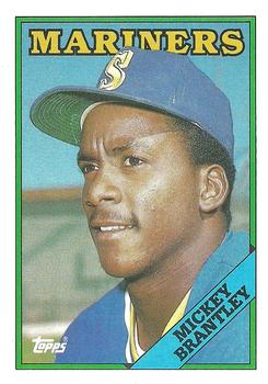 1988 Topps #687 Mickey Brantley Front