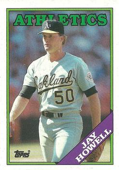1988 Topps #690 Jay Howell Front