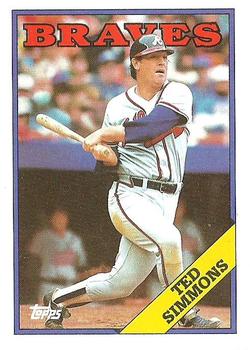 1988 Topps #791 Ted Simmons Front