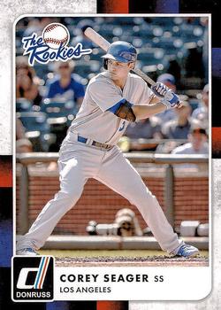 2016 Donruss - The Rookies #TR2 Corey Seager Front