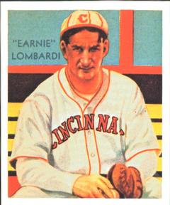 1985 1934-1936 Diamond Stars (reprint) #36 Ernie Lombardi Front