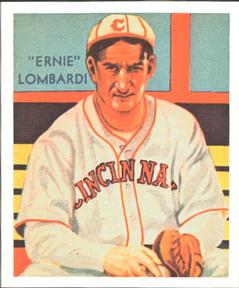 1985 1934-1936 Diamond Stars (reprint) #105 Ernie Lombardi Front