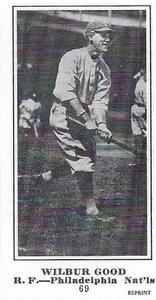 1916 Sporting News (M101-5) Reprint #69 Wilbur Good Front
