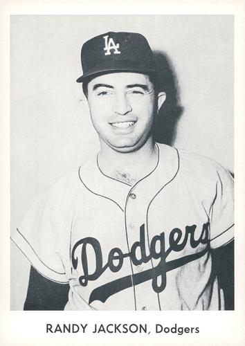 1958 Danny Goodman Los Angeles Dodgers Set B #NNO Randy Jackson Front