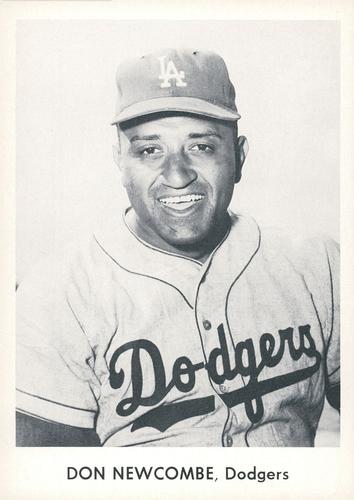 1958 Danny Goodman Los Angeles Dodgers Set B #NNO Don Newcombe Front
