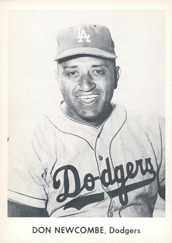 1958 Danny Goodman Los Angeles Dodgers Set A #NNO Don Newcombe Front