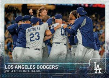 2015 Topps - Limited #478 Los Angeles Dodgers Front