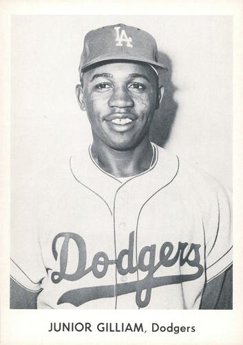 1959 Danny Goodman Los Angeles Dodgers #NNO Junior Gilliam Front