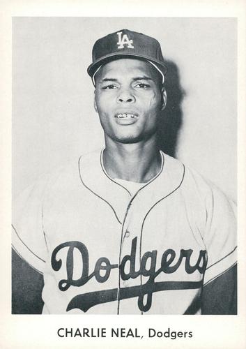 1959 Danny Goodman Los Angeles Dodgers #NNO Charlie Neal Front