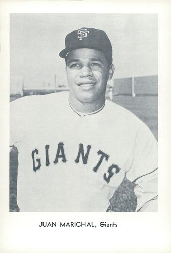 1964 Sports Service San Francisco Giants #NNO Juan Marichal Front