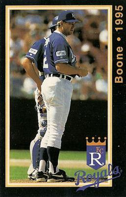 1995 Kansas City Royals Police #2 Bob Boone Front