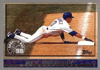 1998 Topps Opening Day #51 Rey Ordonez Front
