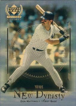 2000 Upper Deck Yankees Legends - The New Dynasty #ND3 Don Mattingly  Front