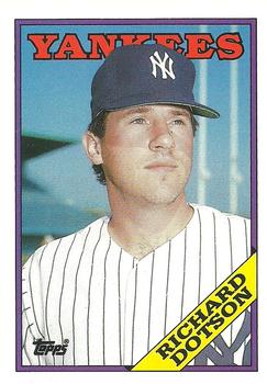 1988 Topps Traded #35T Richard Dotson Front